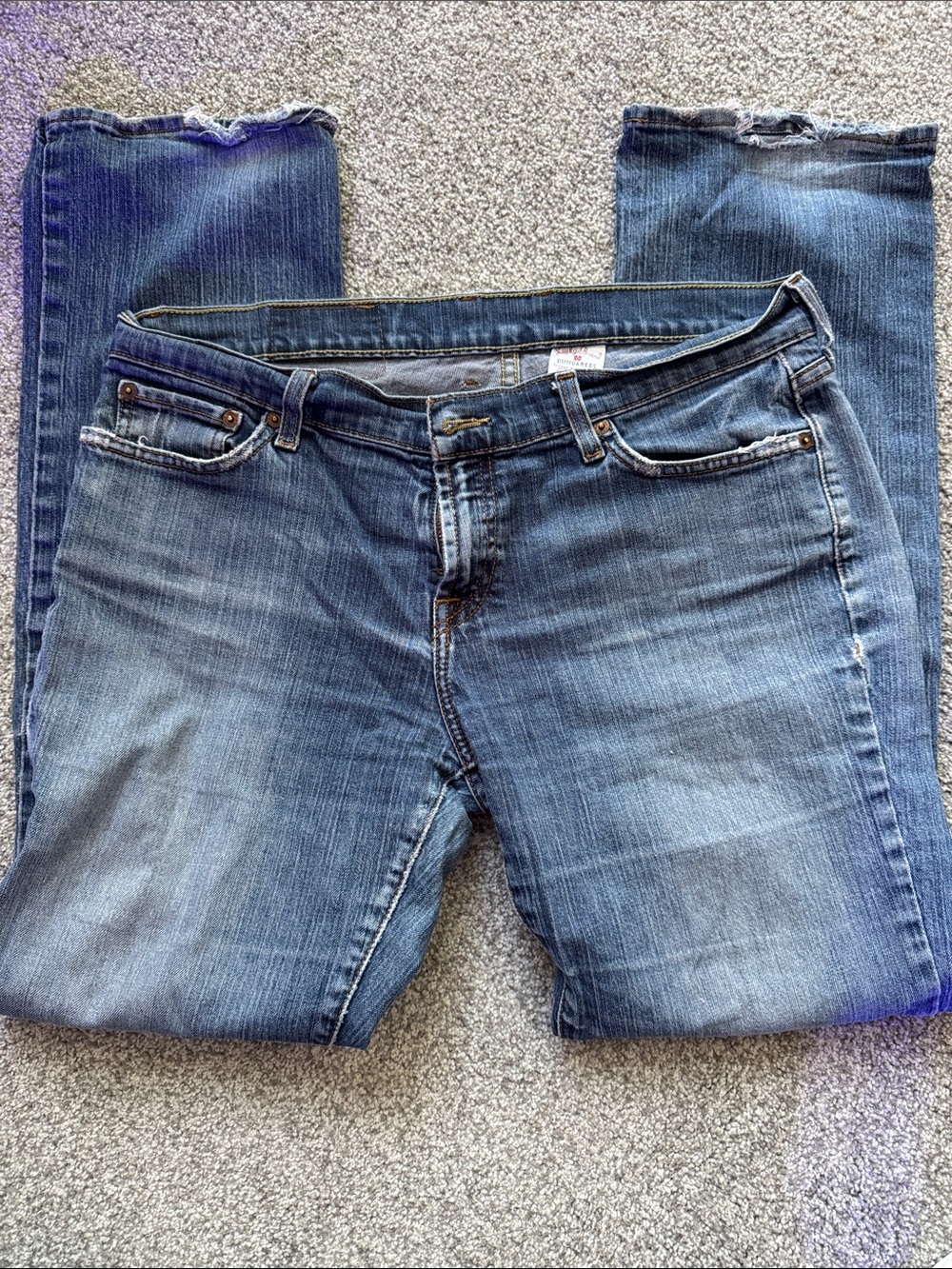 Classic Lucky 🍀 Brand Women's Blue Denim Jeans/Dungarees by Gene Montesano